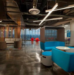 金融服務(wù)公司辦公空間設(shè)計(jì) 融合專(zhuān)業(yè)、科技與人文關(guān)懷